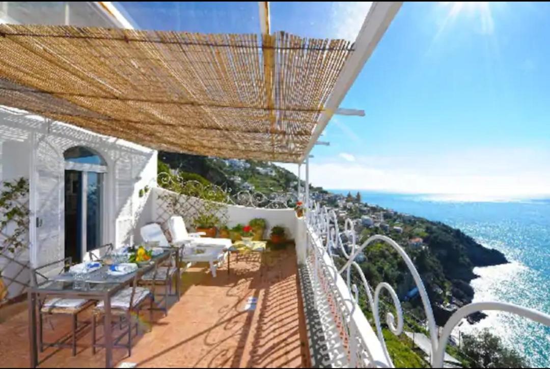 Villa Delle Ginestre - Sea View Praiano Exteriör bild